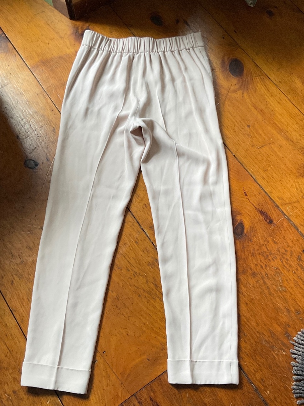 AKRIS Chris Tapered Pants Size 6‎ minimalist color pink beige  $1250 - Picture 13 of 13
